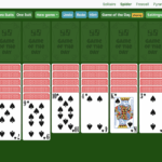 Spider solitaire games